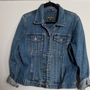 Eddie Bauer Classic Blue Denim Jacket